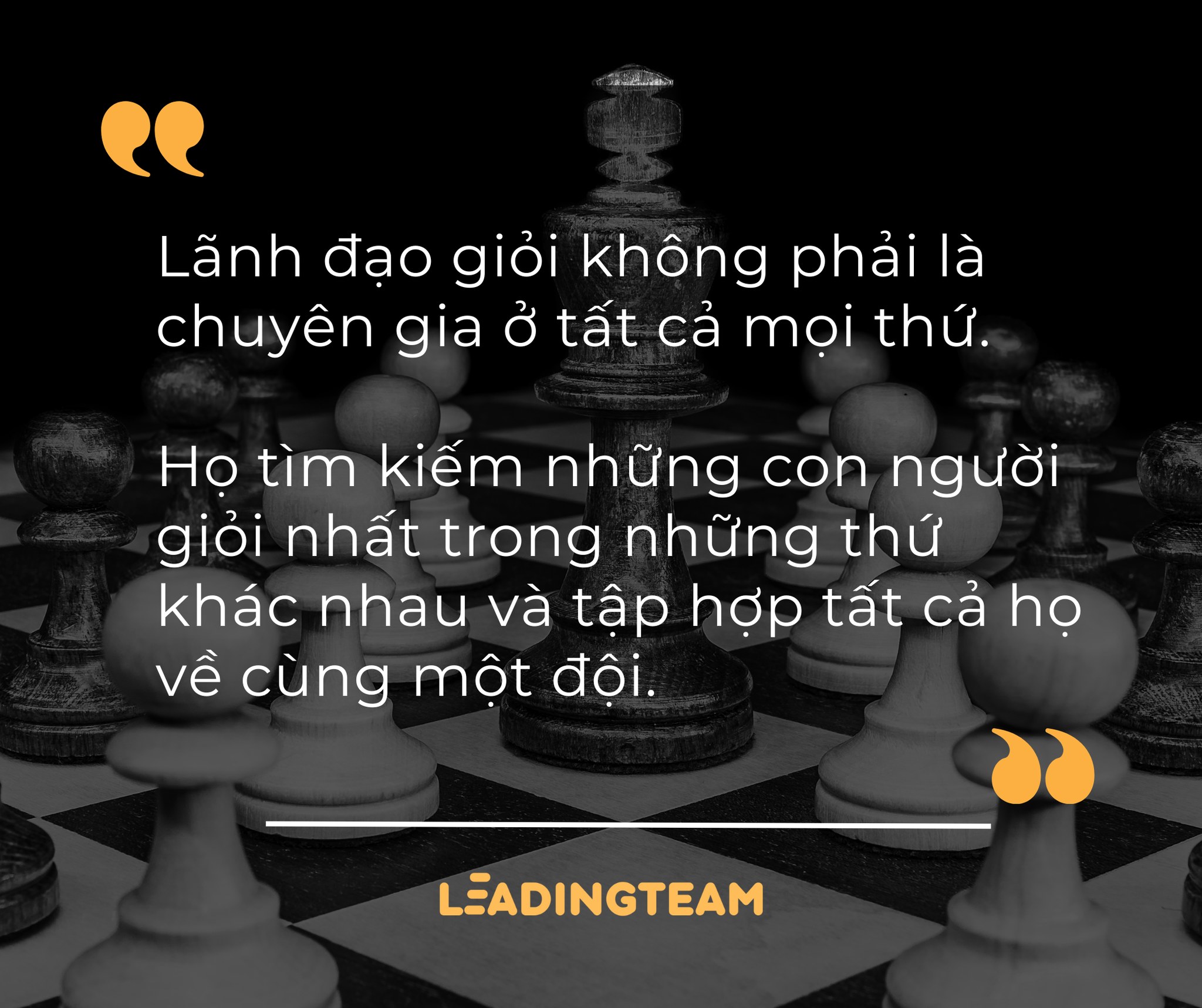 Nhà lãnh đạo giỏi